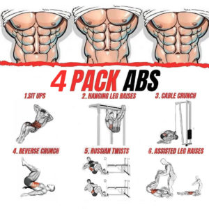 4-pack abs exercises