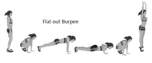flat out Burpee