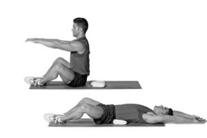 Butterfly Hip thrust situp