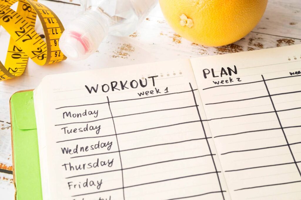 Week 2 of hitting the free gym workout plan